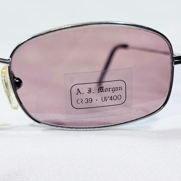 A.J. Morgan Sunglasses F5023 UV400 Aluminum Brown Lens New Vintage Deadstock - Picture 5 of 8